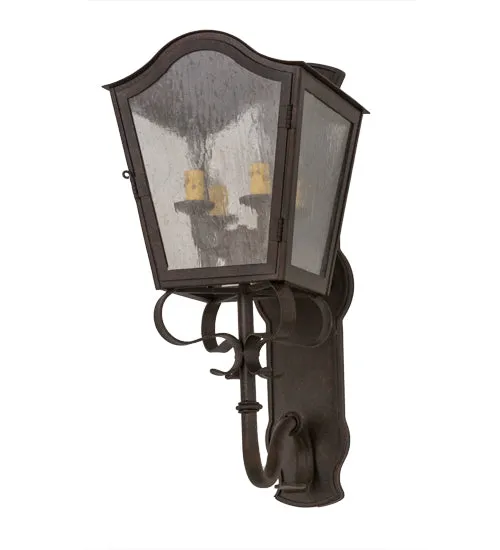10"W Christian Wall Sconce