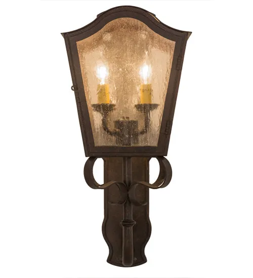 10"W Christian Wall Sconce
