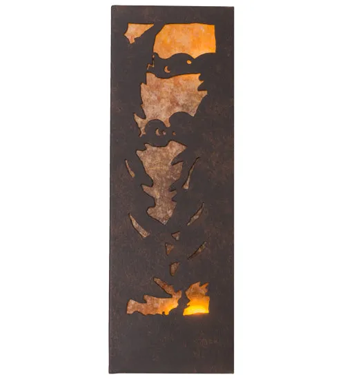 10"W Deer Wall Sconce