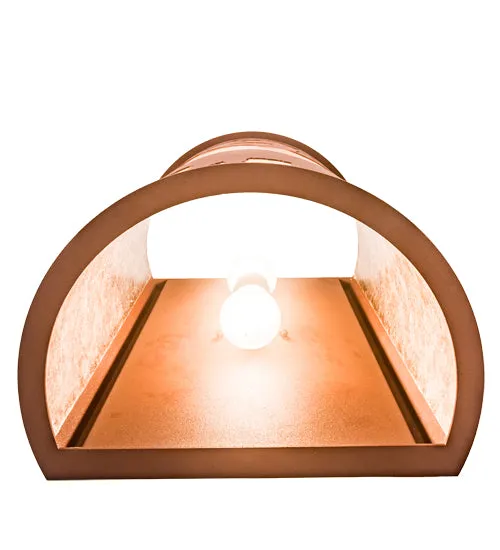 13" Wide Bear At Dawn Wall Sconce