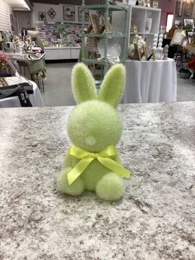 180 Degrees| Flocked Sitting Bunny-small