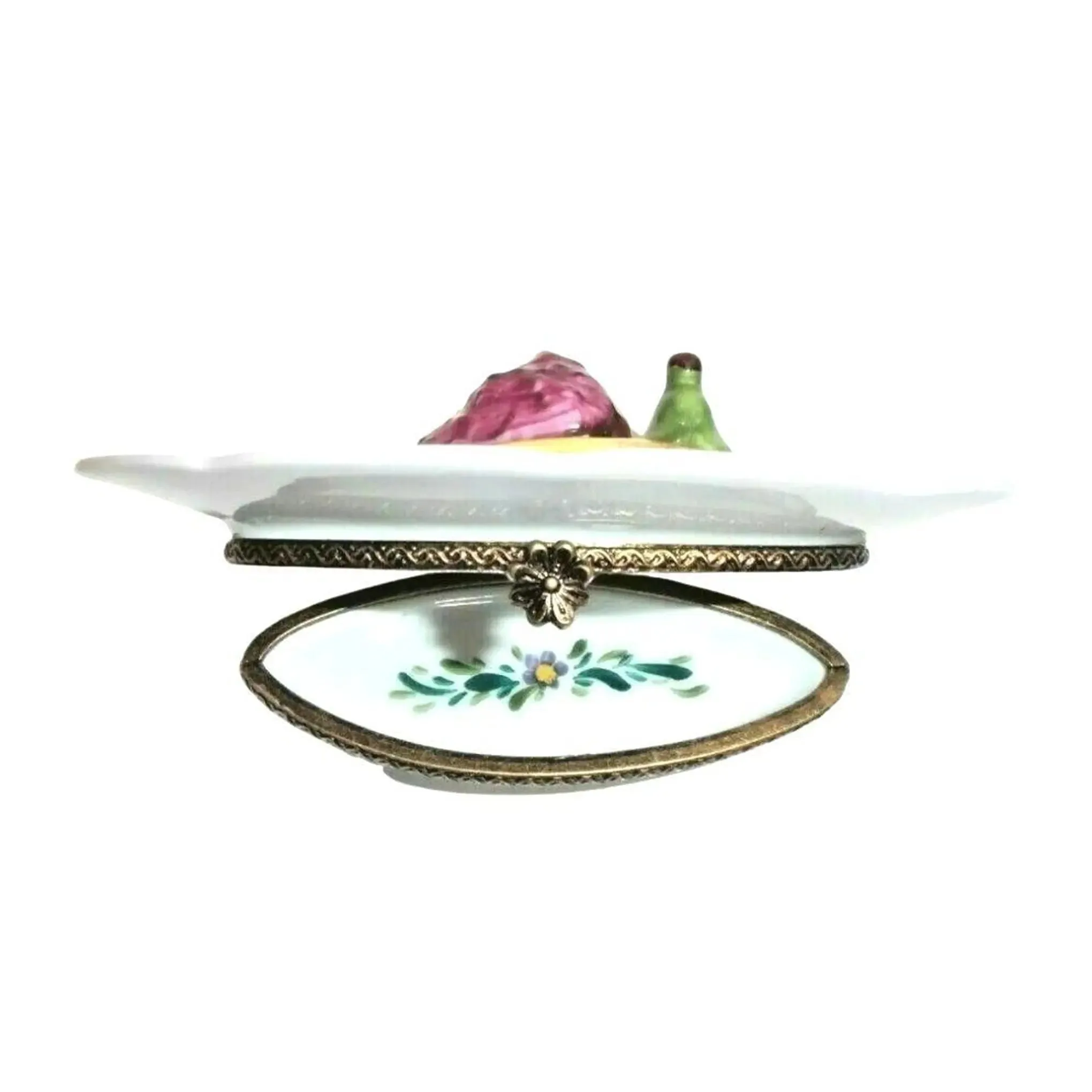 3 Pieces Fruit on Plate platter