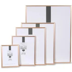 Aluminum Frame Gold 8.5 X 11 Inches