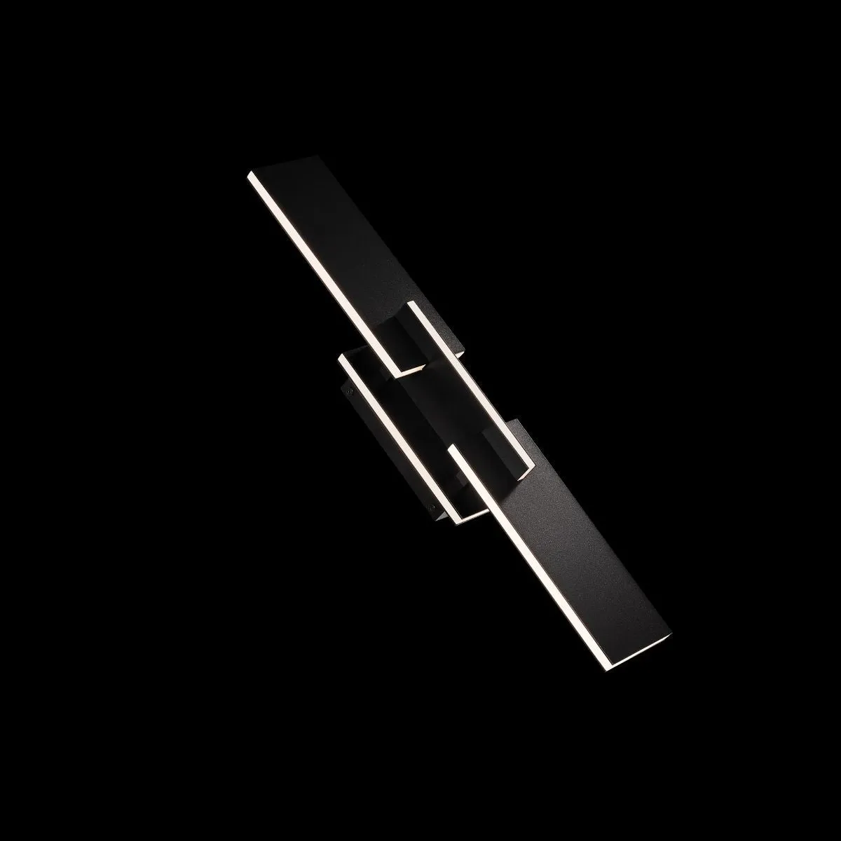 Amari 22 in. LED Wall Sconce Black finish