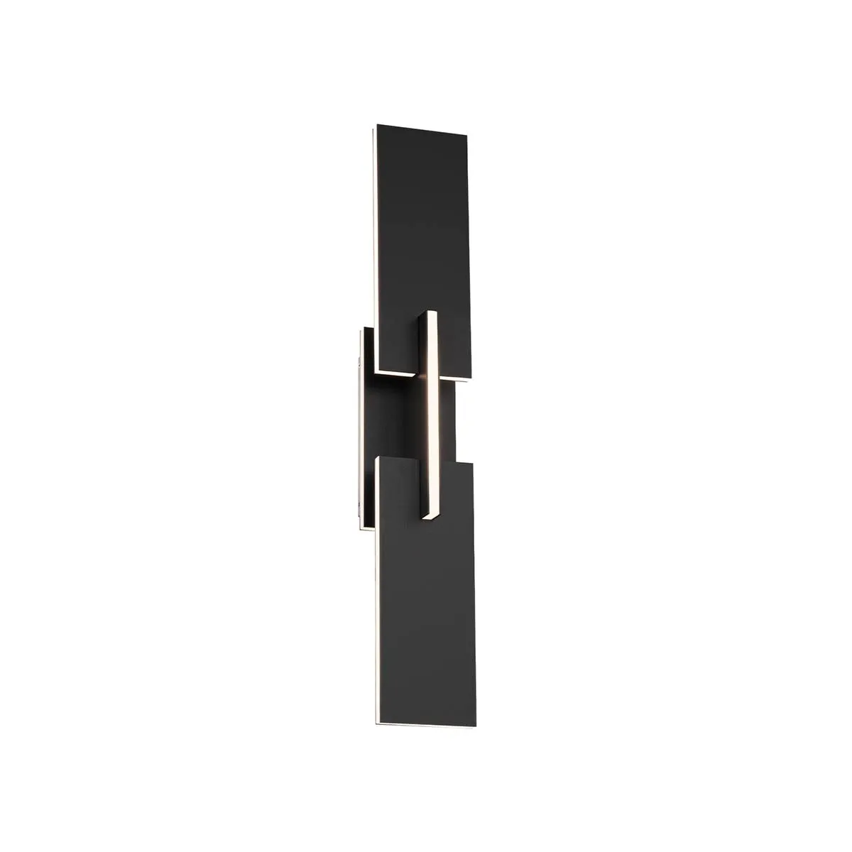 Amari 22 in. LED Wall Sconce Black finish