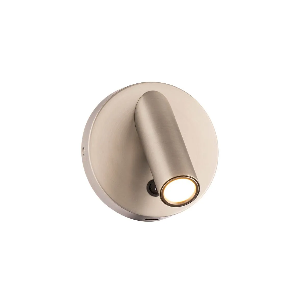 Aspire 5 in. LED Wall Sconce Brushed Nickel finish