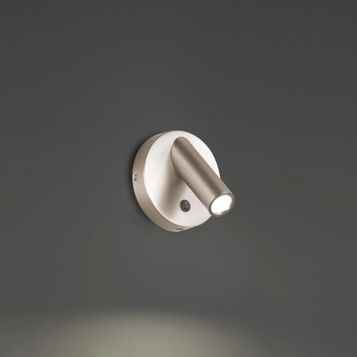 Aspire 5 in. LED Wall Sconce Brushed Nickel finish