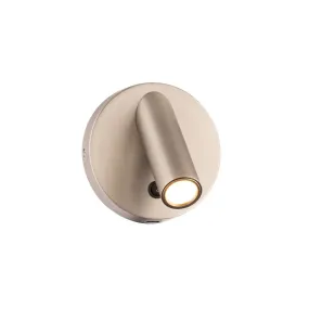 Aspire 5 in. LED Wall Sconce Brushed Nickel finish