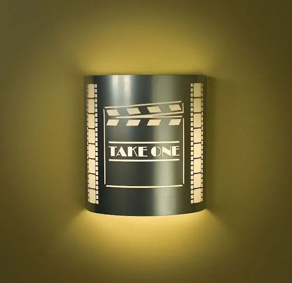 Bass Ind Clapboard Scone Light