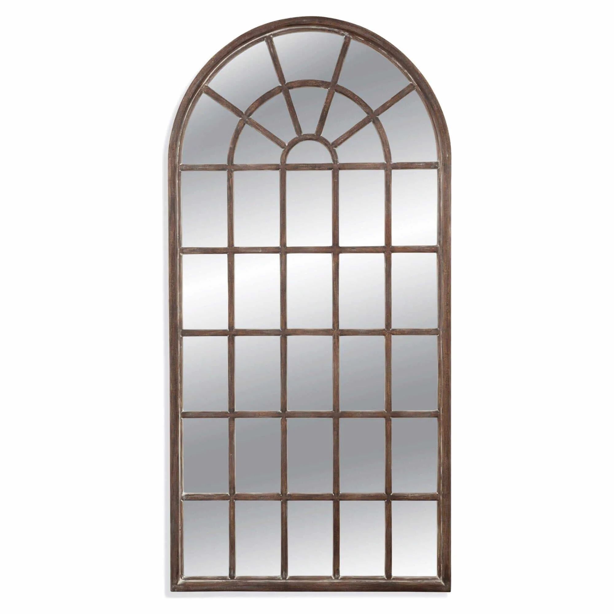 Bassett Mirror Berwyn Antiqued Floor Mirror 42W x 83H