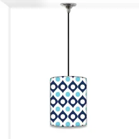 Beautiful Ceiling Pendant Lamp - Shades Of Blue Retro