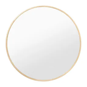 Bella Round Wall Mirror Brass 120CM