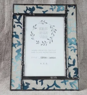 Bibelot Design Studio Frame 5x7 Indigo Geaga