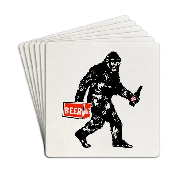 Bigfoot Beer Coaster