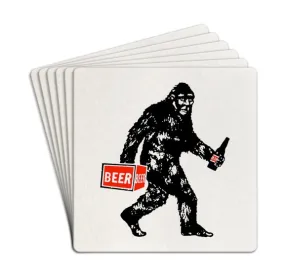 Bigfoot Beer Coaster