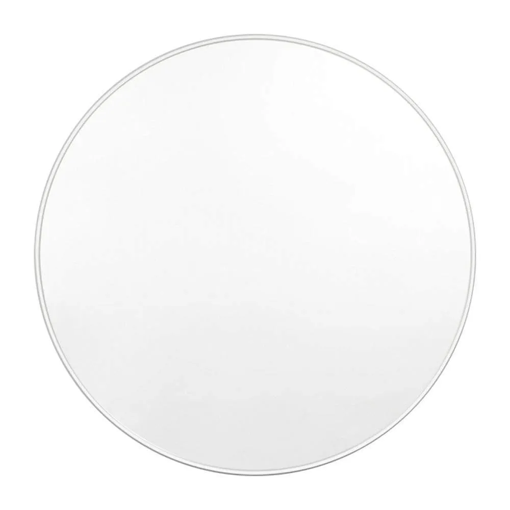 Bjorn Round Mirror Bright White 100CM