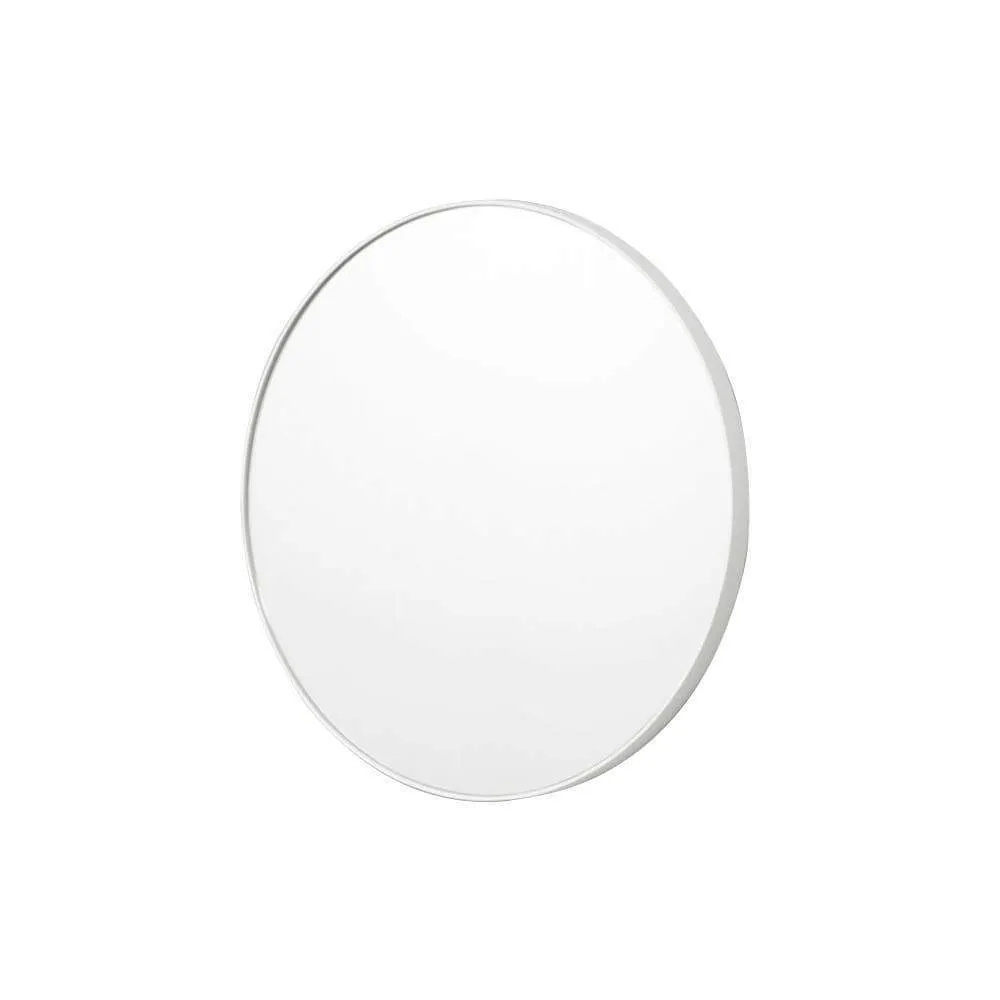 Bjorn Round Mirror Bright White 100CM