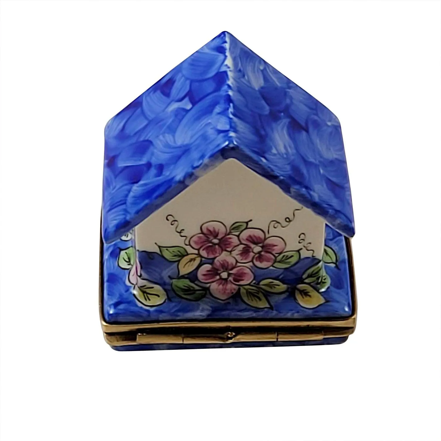Blue Bird in Birdhouse