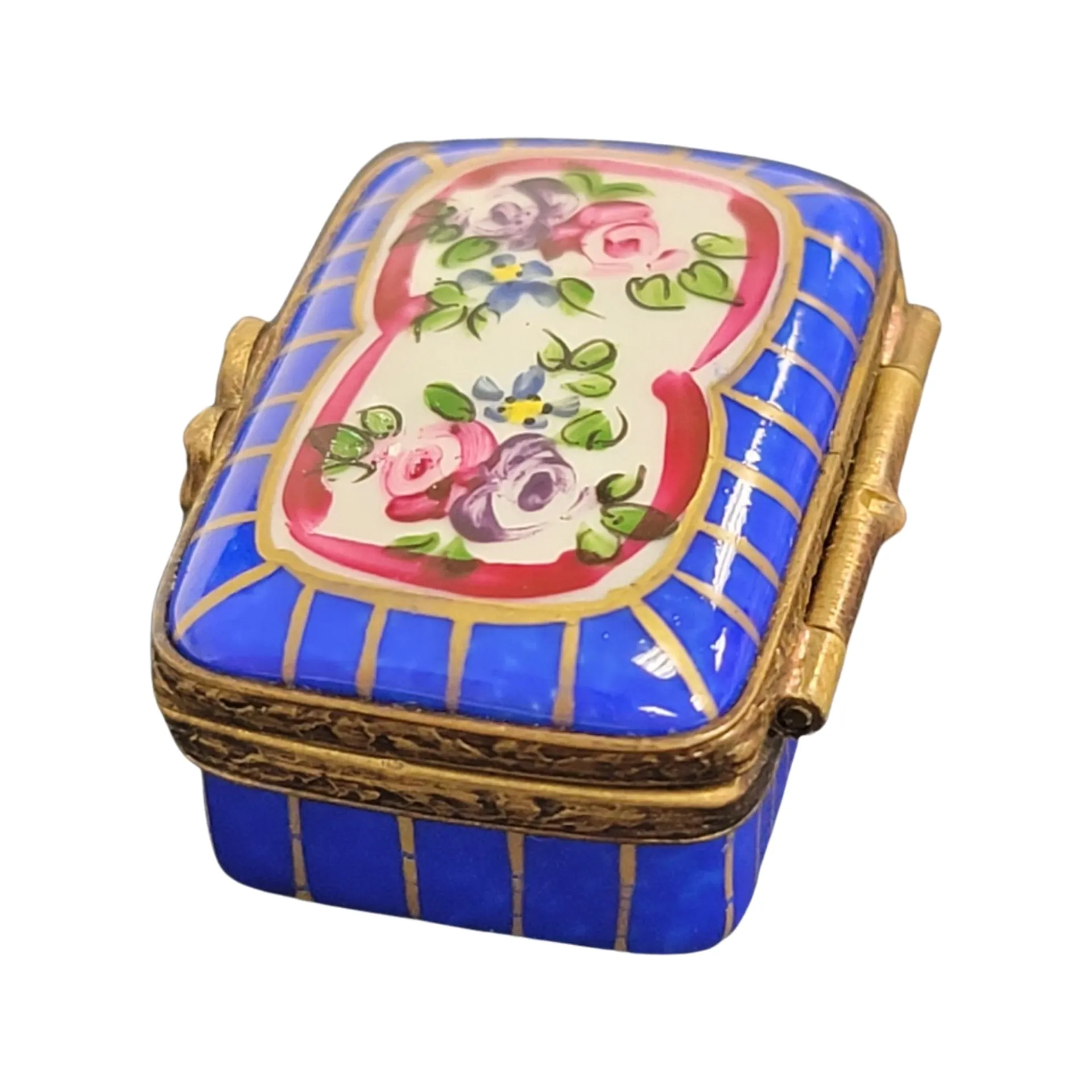 Blue Rectangle Pill French