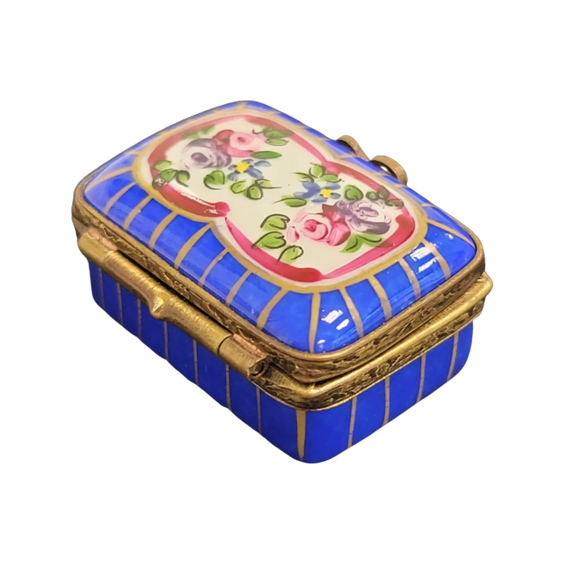 Blue Rectangle Pill French