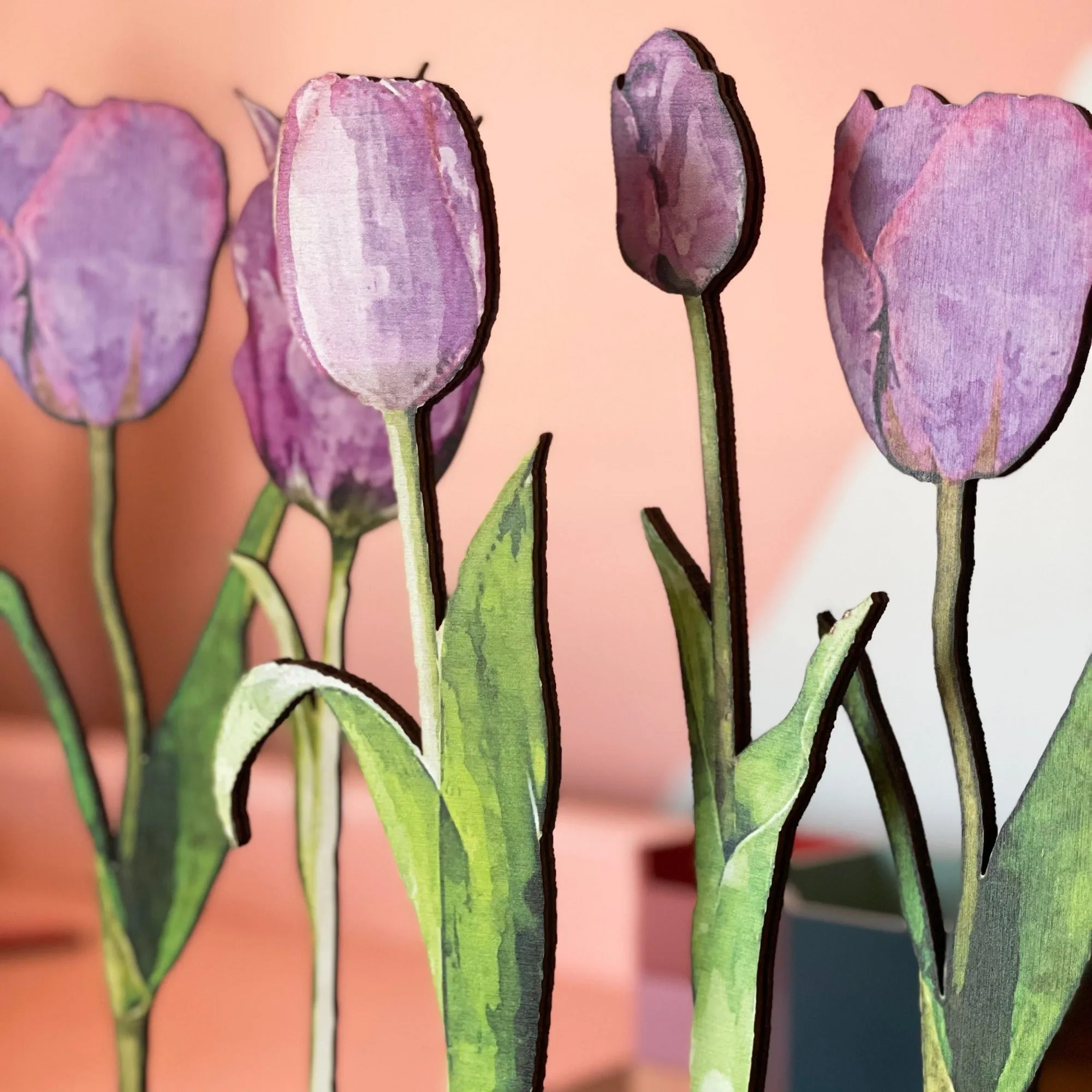 Bouquet of Wooden Flowers Gift