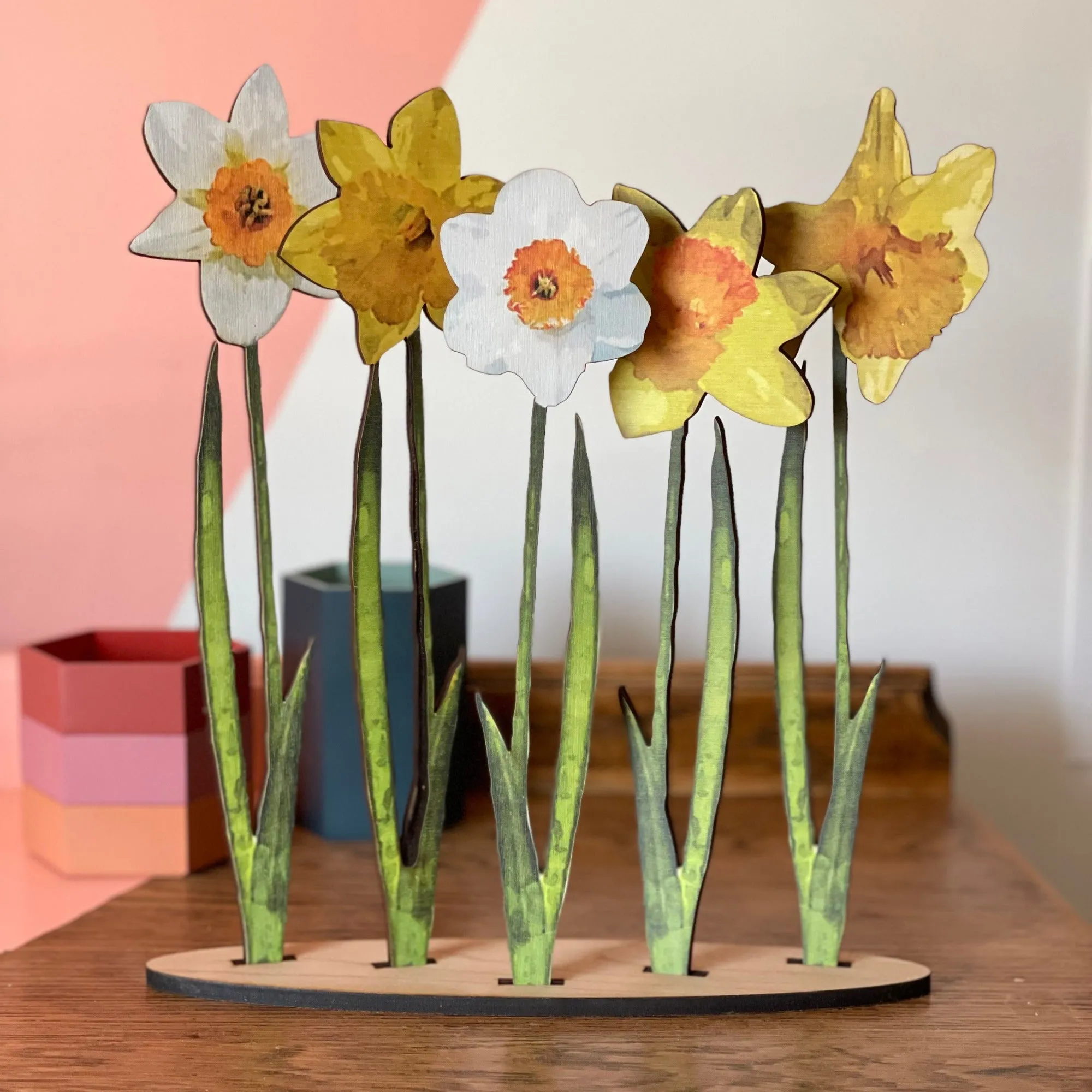 Bouquet of Wooden Flowers Gift