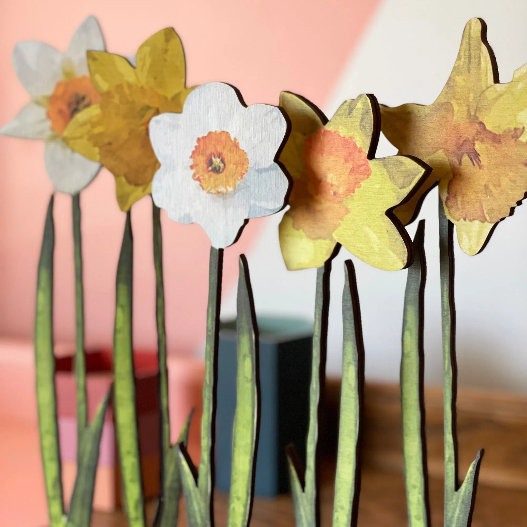 Bouquet of Wooden Flowers Gift