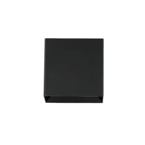 Boxi 5" LED wall light 3000K black finish