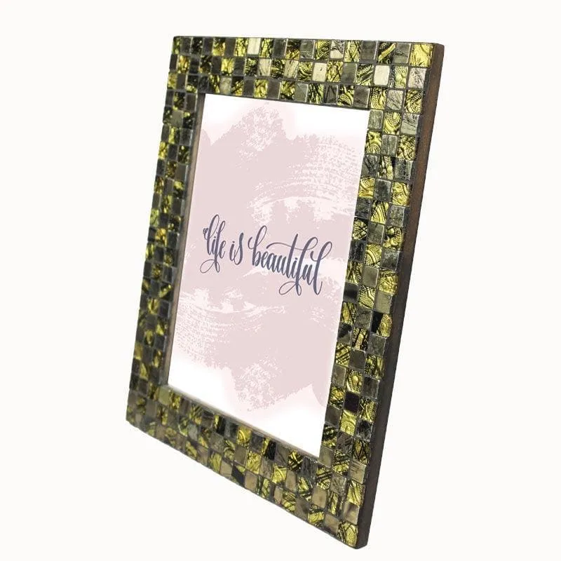 Boxy Mosaic Photo Frame