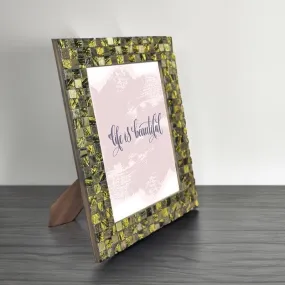Boxy Mosaic Photo Frame