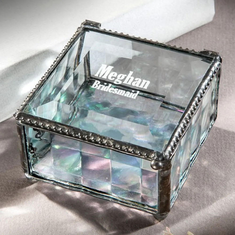 Bridesmaid Keepsake Box Personalized Gift | Box 333 EB219-2