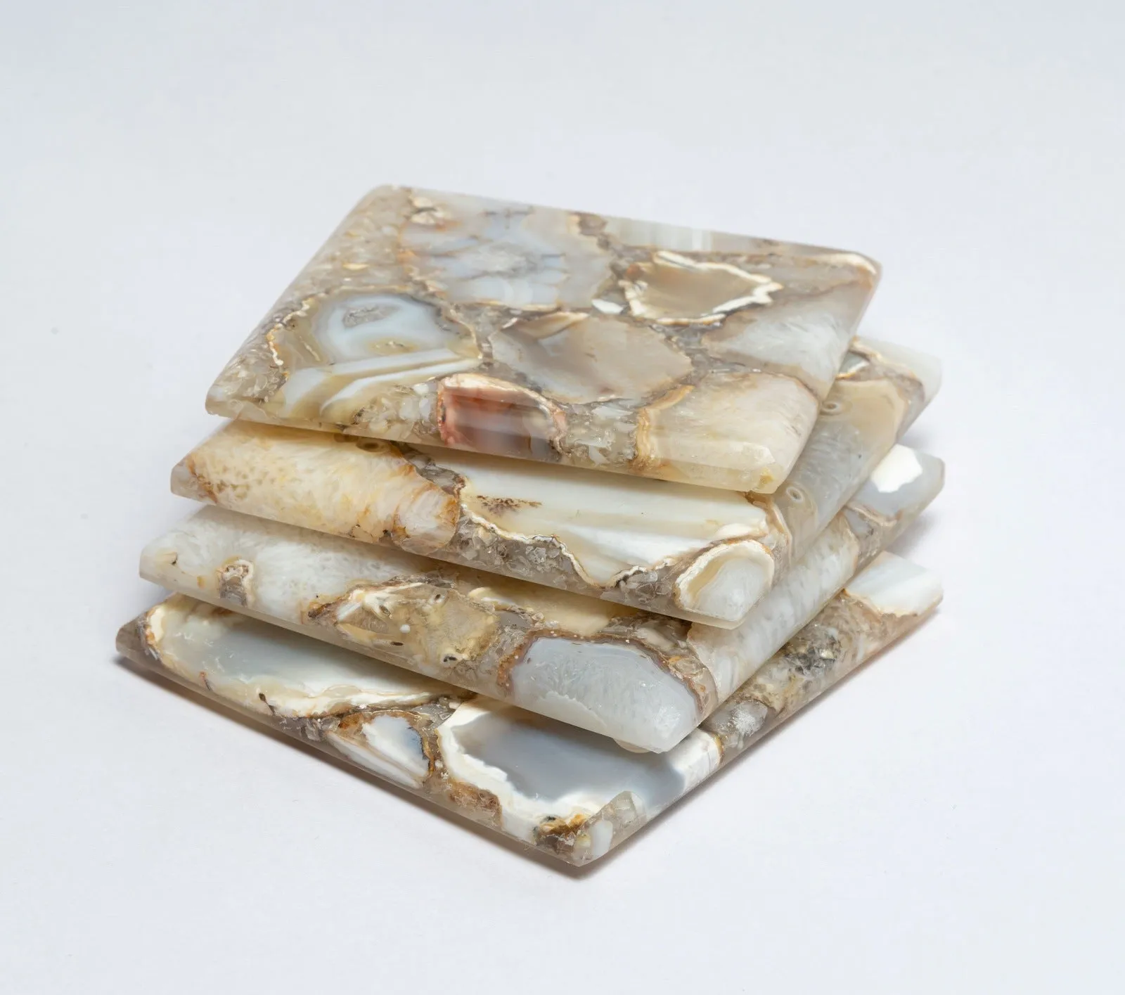 Brown Agate Coasters
