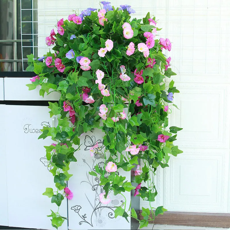 Bulk 39" UV Resistant Artificial Morning Glories Artificial Flower for Outdoors Wholesale