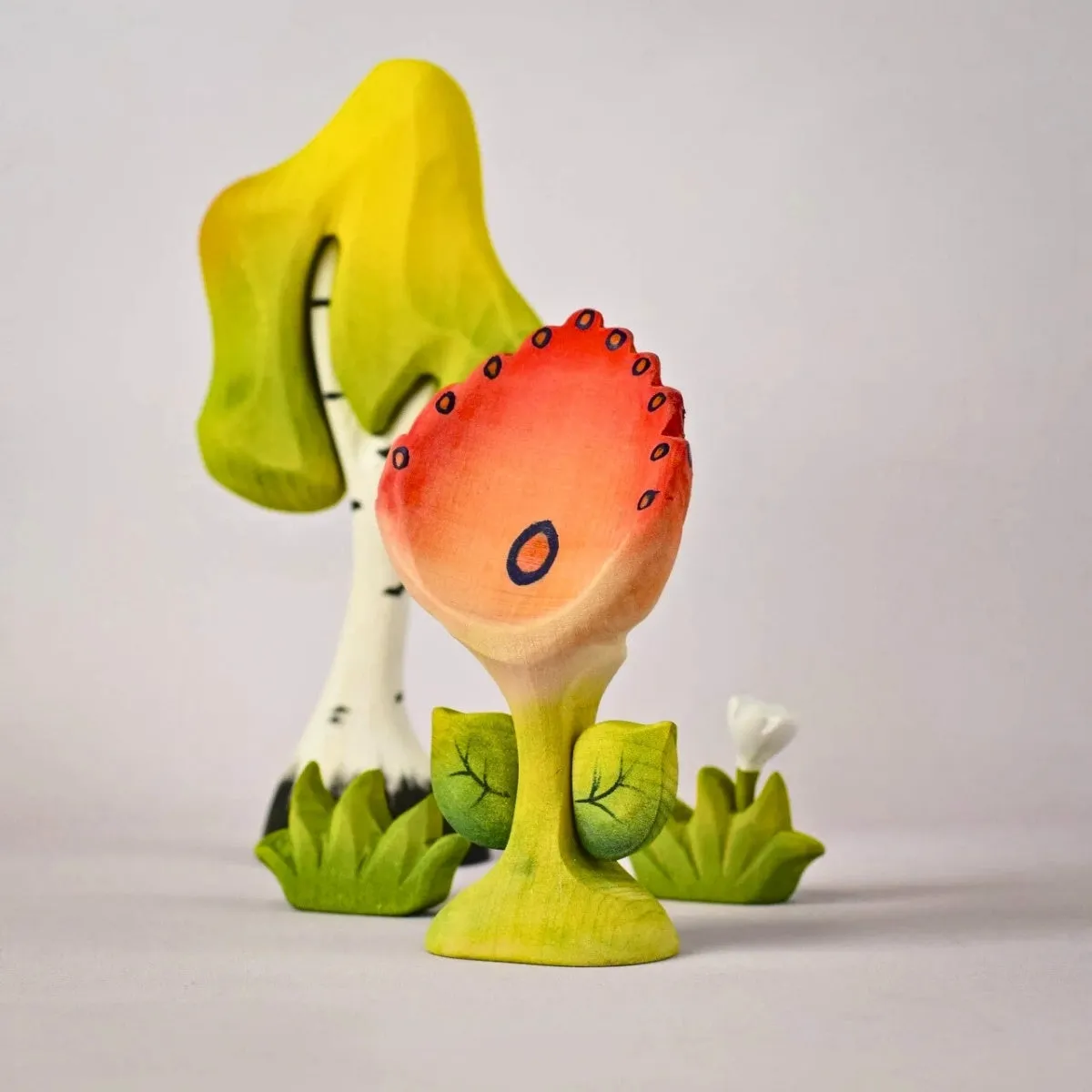BumbuToys Wooden Plant Figure - Flower - Spring, Perla