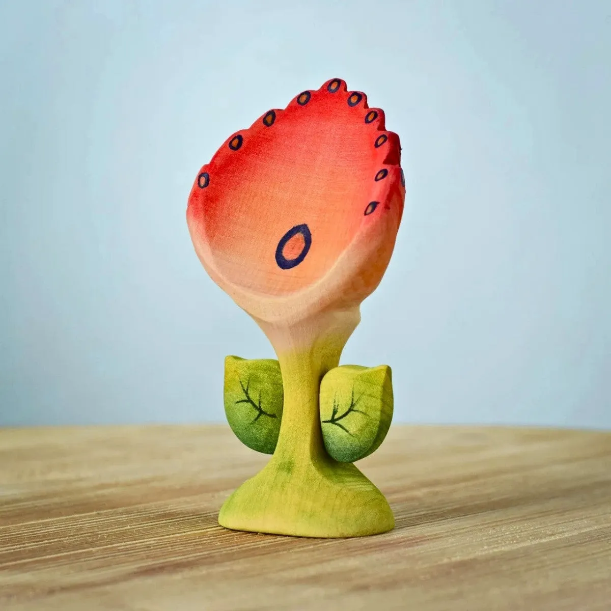 BumbuToys Wooden Plant Figure - Flower - Spring, Perla