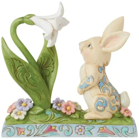 Bunny and Easter Lily 5.28"