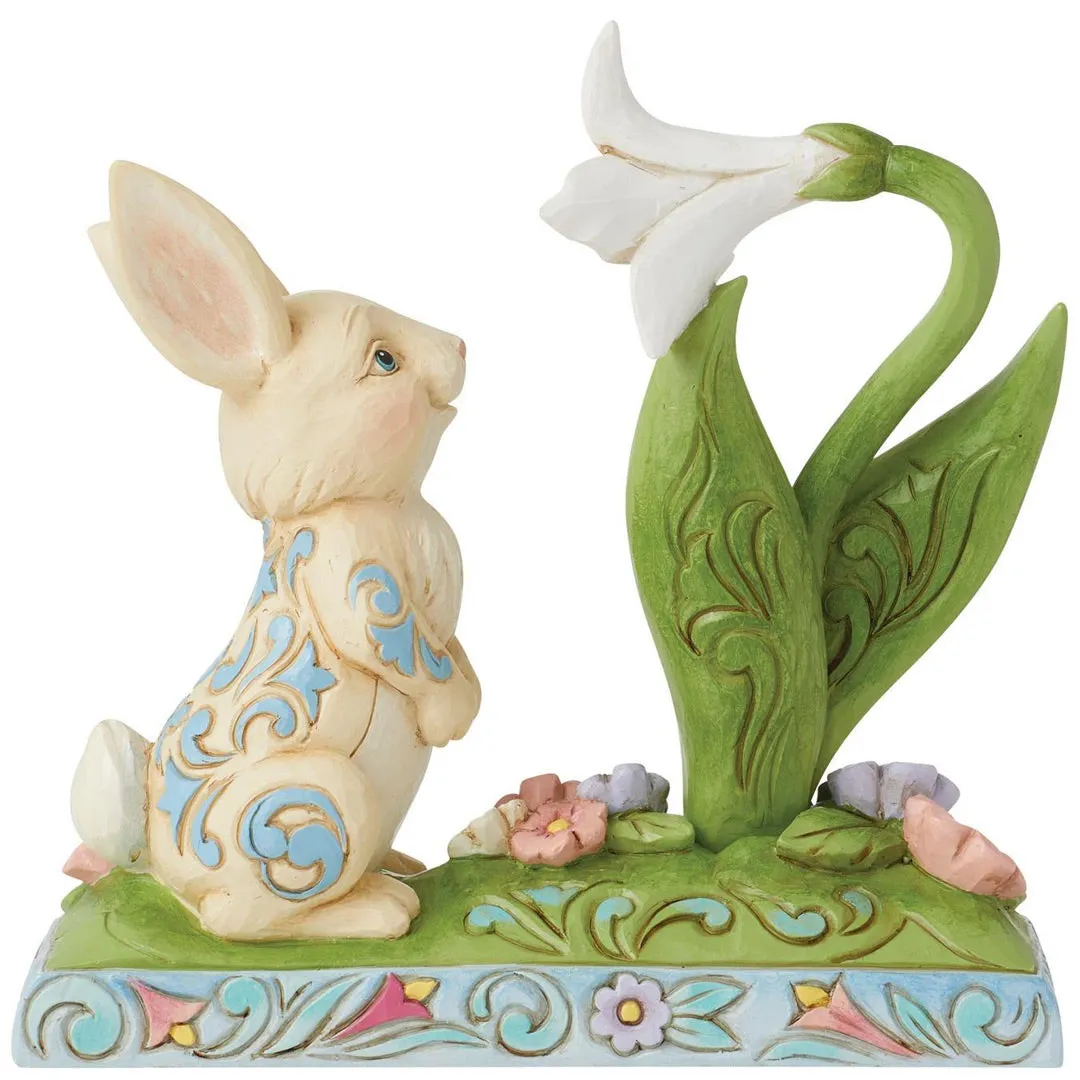Bunny and Easter Lily 5.28"