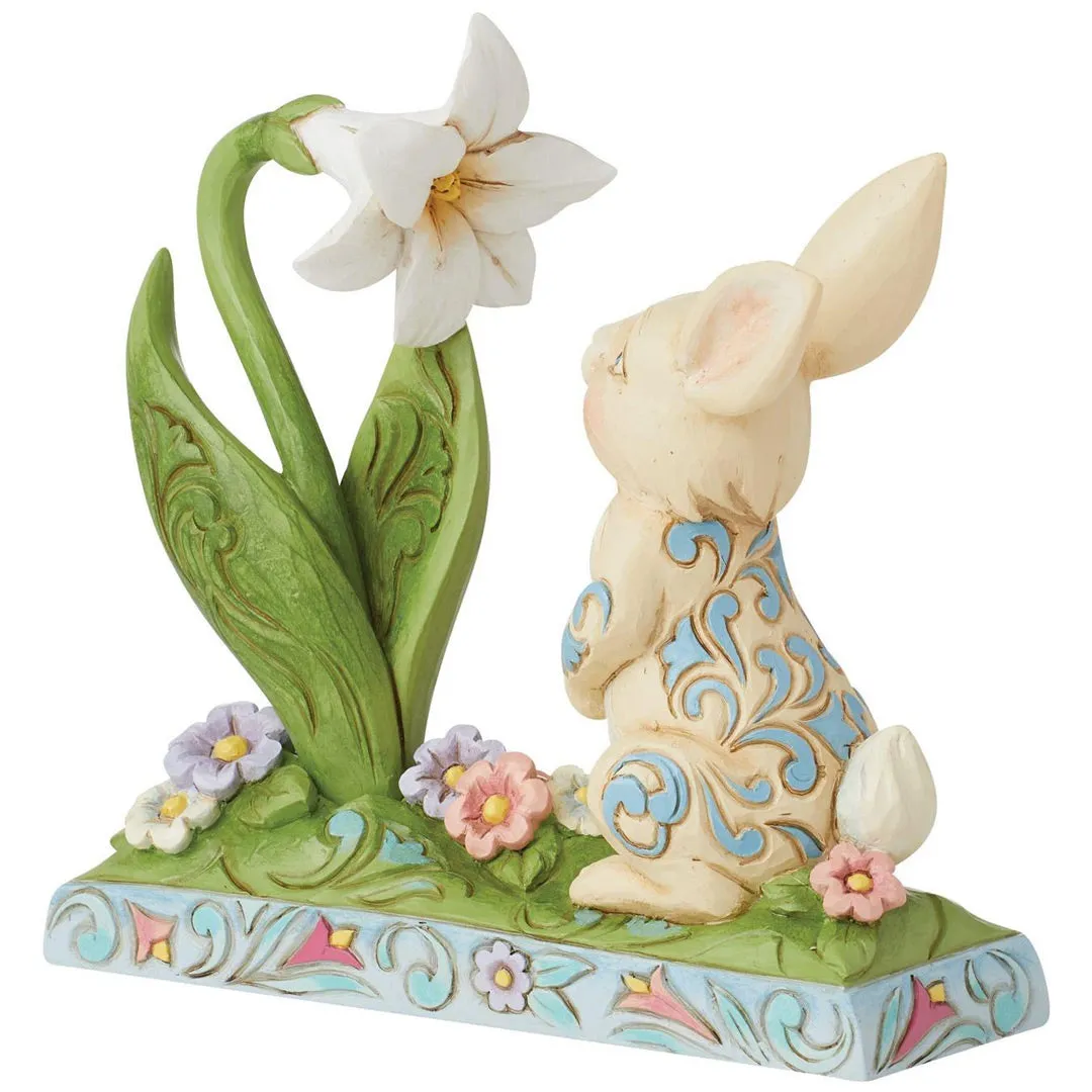 Bunny and Easter Lily 5.28"