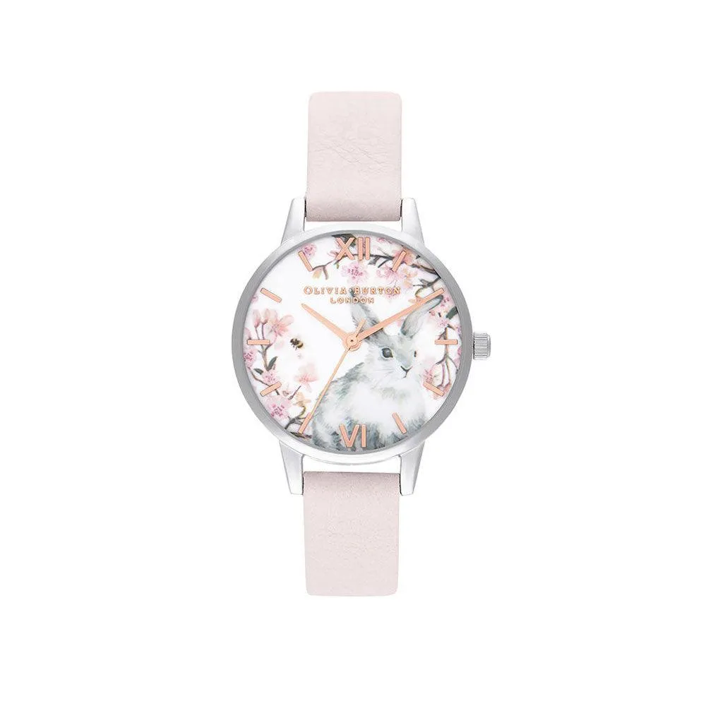 Bunny Blossom Midi Blossom & Silver Watch