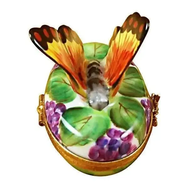 Butterfly on Grapes