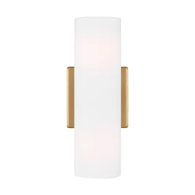 Capalino 12 in. Wall Sconce Satin Brass finish