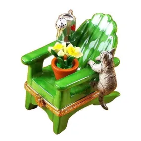 Cats On Adirondack Chair Plant
