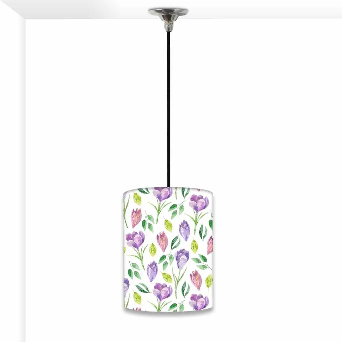 Ceiling Hanging Lights for Kitchen Lamp - Purple Flower 0178
