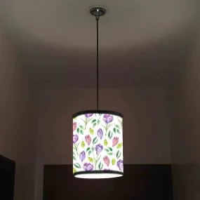Ceiling Hanging Lights for Kitchen Lamp - Purple Flower 0178