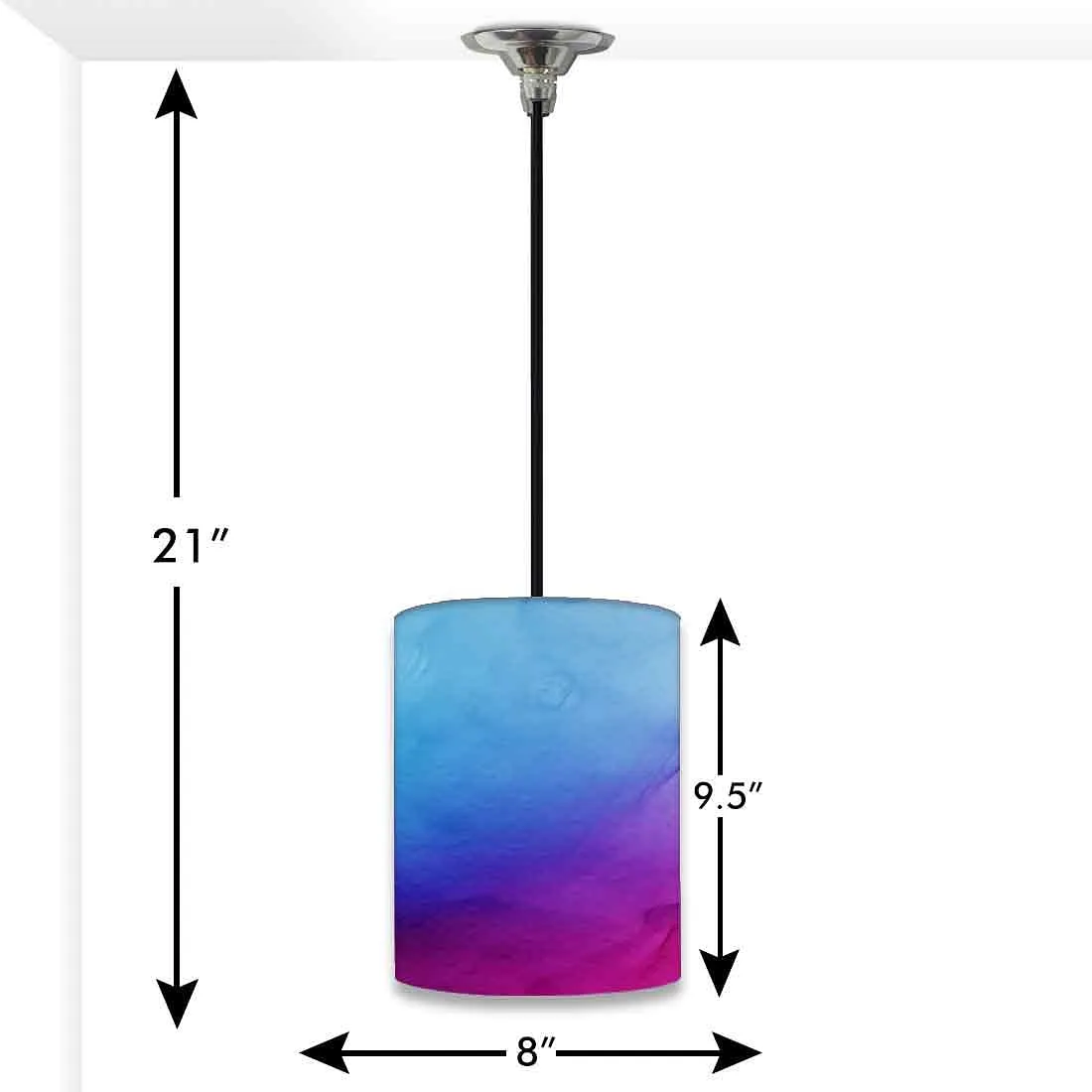 Ceiling Hanging Pendant Lamp for Bedroom - Watercolor 0206