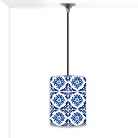 Ceiling Hanging Pendant Lamp Shade - Floral Art