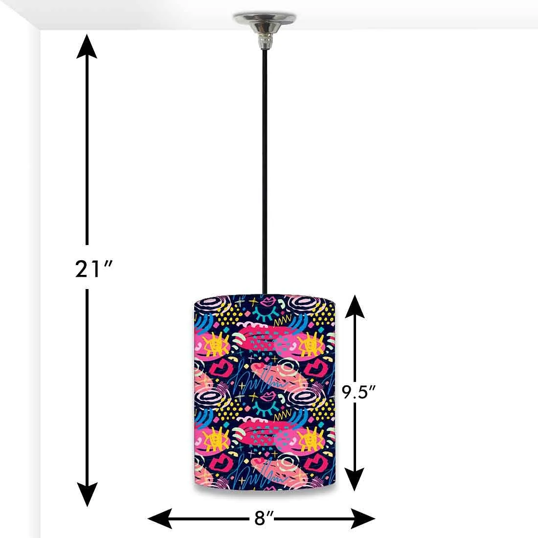 Ceiling Hanging Pendant Lamp Shade - Trendy Pattern