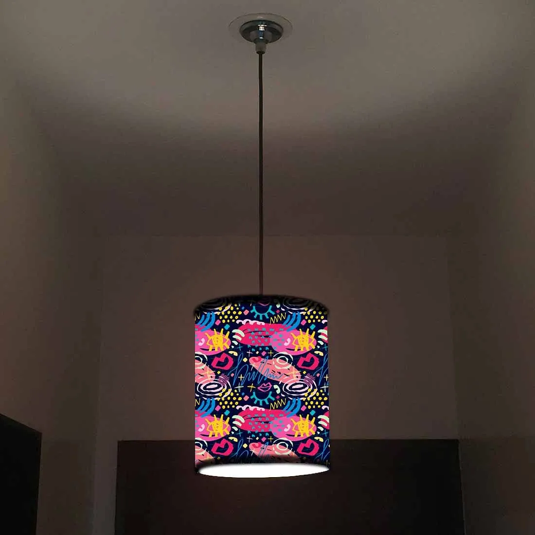 Ceiling Hanging Pendant Lamp Shade - Trendy Pattern