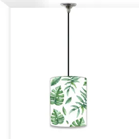 Ceiling Hanging Pendant Lamp Shade - Tropical Leaves