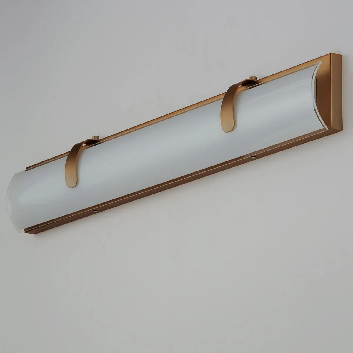 Clutch 30 in. 2 Lights LED Bath Bar Gold Finish